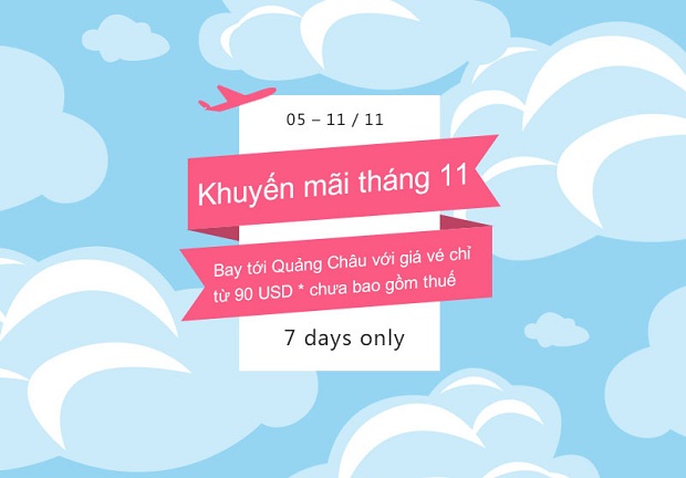 HOT! Chỉ từ 90 USD bay Trung Quốc khứ hồi cùng China Southern Airlines