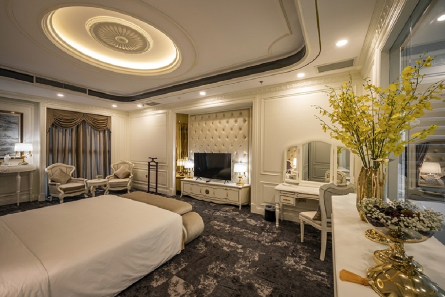 Phòng grand suite Khách sạn mường thanh luxury sài gòn