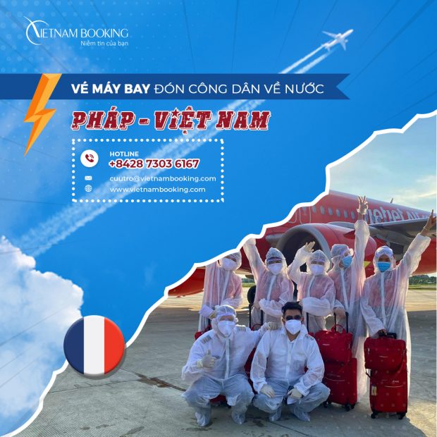 Mới! Cập nhật lịch khai thác chuyến bay từ Pháp về Việt Nam