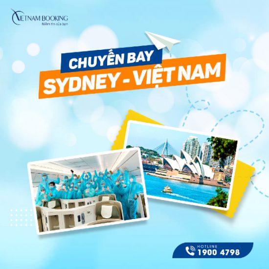 thông tin chuyến bay từ Úc về Việt Nam